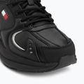 Men's shoes Tommy Jeans Runn Leather triple black 7
