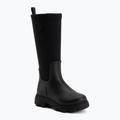 Women's wellington boots Tommy Hilfiger Stamp Warm Knee black