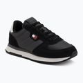 Men's shoes Tommy Jeans Runner Flag Mix washed black/stratus grey