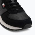 Men's shoes Tommy Jeans Runner Flag Mix washed black/stratus grey 7