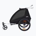 Thule Coaster XT Bike Trailer+Stroll two-person bike trailer black 10101810 2