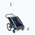 Thule Chariot Cross double bike trailer blue 10202023