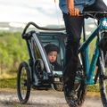 Thule Chariot Cross double bike trailer blue 10202024 7