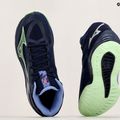 Men's volleyball shoes Mizuno Thunder Blade Z Mid evening blue / tech green / lolite 10