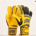 4Keepers Champ Astro VI goalkeeper gloves yellow/grey 5