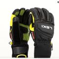 LEKI Griffin Pro 3D men's ski glove black/neon 8