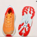 HOKA men's running shoes Bondi X fiesta/amber yellow 11