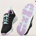 Women's training shoes SKECHERS Arch Fit Comfy Wave black/lavender 14
