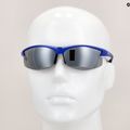 Bliz Motion S3 matt metallic blue/smoke silver mirror cycling glasses 9
