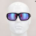 Bliz Arrow Nano Optics Nordic Light S2 cycling glasses matt black/begonia/violet blue multi 10