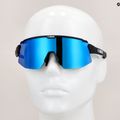 Bliz Breeze S3+S0 matt black/brown blue multi/clear cycling glasses 10