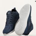 Men's SKECHERS Bounder Blast Back navy shoes 8