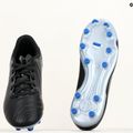 Children's football boots Jr Legend 10 Academy FG/MG black/chrome/hyper real 8