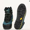 LOWA Cadin II GTX Mid stahlblau/limone shoes 9