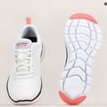 Women's training shoes SKECHERS Flex Appeal 4.0 Brilliant View white/pink 8