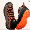 Salewa men's Alp Mate Winter Mid WP bungee cord/black trekking boots 8