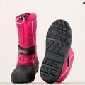 Sorel Flurry Dtv deep blush/tropic pink junior snow boots 15