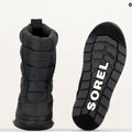 Sorel Outh Whitney II Puffy Mid black junior snow boots 15