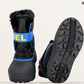 Sorel Snow Commander junior snow boots black/super blue 15