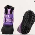 Sorel Snow Commander gumdrop/purple violet children's snow boots 15