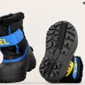 Sorel Snow Commander black/super blue children's snow boots 15