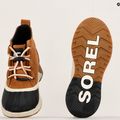 Sorel Ona Classic Suede camel brown/sea salt junior snow boots 15