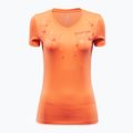 Women's BLACKYAK Senepol Half Yak trekking shirt orange 20010301B