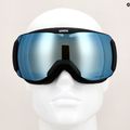 UVEX Downhill 2100 CV ski goggles black matt/mirror white/colorvision green 6