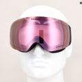 Oakley Flight Deck matte black/prizm snow hi pink ski goggles 8