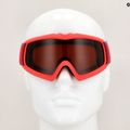 Rossignol Raffish S pink/orange children's ski goggles 9