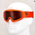 Rossignol Raffish S orange/orange children's ski goggles 9