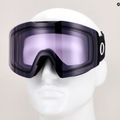 Oakley Fall Line matte black/prizm snow clear ski goggles 10