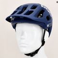 MTB bike helmet POC Tectal Race MIPS lead blue/hydrogen white matt 10