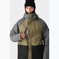 Men's 686 Gore-Tex Core Insulated snowboard jacket rhino grey colorblock 5