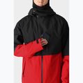 Men's 686 Hydra Thermagraph true red colourblock snowboard jacket 5