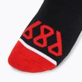 Men's snowboard socks 686 Iron Maiden black/yellow 4