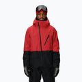 Men's snowboard jacket 686 Hydra Thermagraph true red colorblock