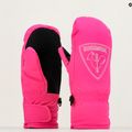 Rossignol Jr Rooster M orchid pink children's ski glove 6