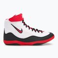 Wrestling shoes Nike Inflict 3 white/red/black 2