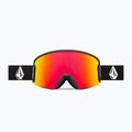 Volcom Garden 2 matte black/red chrome/yellow ski goggles 2