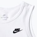 Men's tank top Nike Sportswear Club TT white/black 3