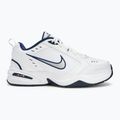 Men's training shoes Nike Air Monarch IV white / metallic silver 2