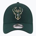 New Era NBA The League Milwaukee Bucks cap dark green 4