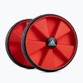 Exercise wheels - 2pcs adidas red ADAC-11604 3