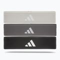 Exercise rubber set adidas Resistance Band 3 pcs black/ grey/ white