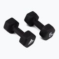 adidas dumbbells 2x5kg black ADWT-10005 2