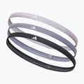 Adidas Hairbands 3pc silver dawn/violet/legend ink headband 2