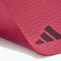 Fitness mat adidas Yoga 4 mm collegiate burgundy 4