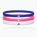 Headbands adidas Hairbands 3 pack lucid blue/lucid pink/white