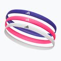 Headbands adidas Hairbands 3 pack lucid blue/lucid pink/white 2
